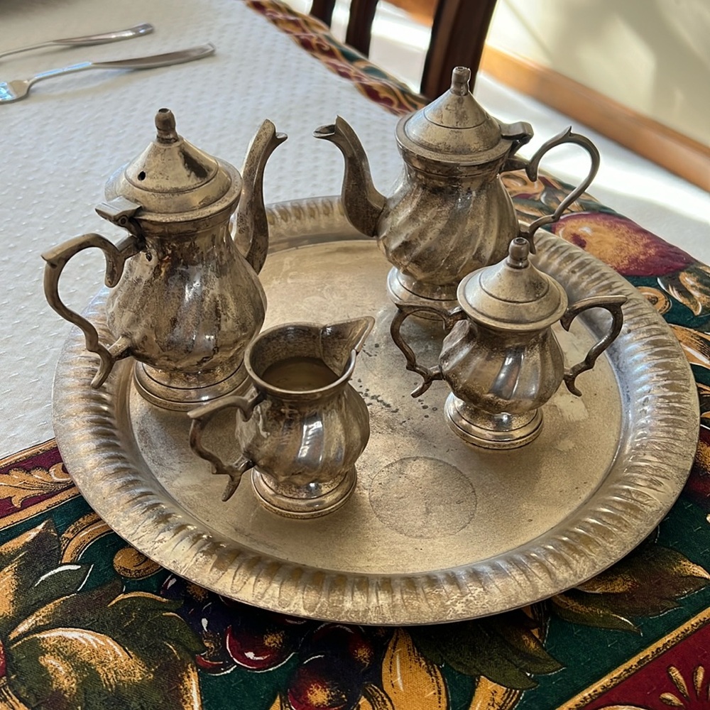 Mini Tea Set with service plate